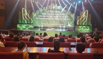 Phát động tháng hành động vì môi trường năm 2017