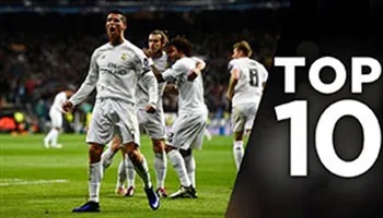 Top 10 bàn thắng đẹp nhất Champions League/C1 2016-2017