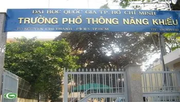 Điểm chuẩn vào lớp 10 Trường Phổ thông Năng khiếu