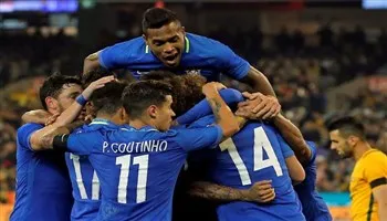 Australia 0 - 4 Brazil (giao hữu)