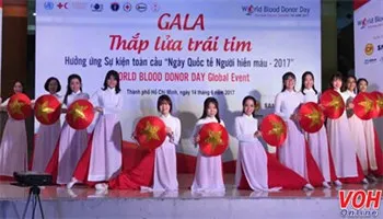 Gala “thắp lửa trái tim” – Tôn vinh người hiến máu tiêu biểu