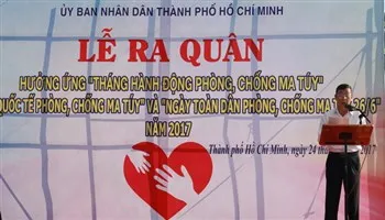 TPHCM ra quân hưởng ứng tháng hành động phòng chống ma túy