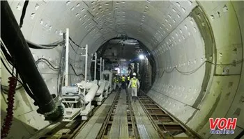 ​Khám phá bên trong đường hầm tuyến Metro số 1 – Ga Ba Son