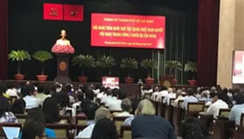 Hội nghị toàn quốc học tập, quán triệt Nghị quyết Hội nghị Trung ương 5, Khóa XII 