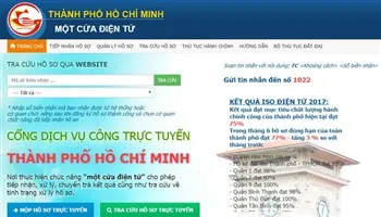 TPHCM đẩy mạnh sử dụng dịch vụ công trực tuyến