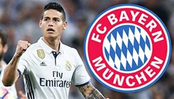 James Rodriguez chính thức cập bến Bayern Munich