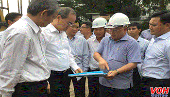 Đưa vào thử nghiệm chống ngập đường Nguyễn Hữu Cảnh bằng bơm thông minh