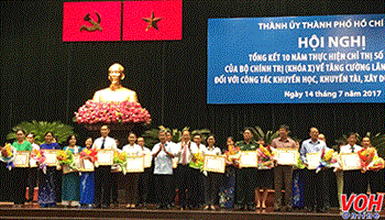 TPHCM chú trọng công tác khuyến học, khuyến tài, xây dựng xã hội học tập