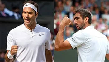 Roger Federer đối đầu Marin Cilic ở chung kết ​Wimbledon 2017