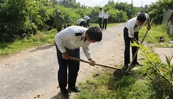 Cảnh sát biển 3 tham gia xây dựng nông thôn mới