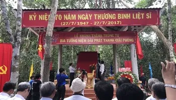 Khánh thành trùng tu Bia tưởng niệm Đài phát thanh Giải phóng tại rừng Lò Gò, Tây Ninh