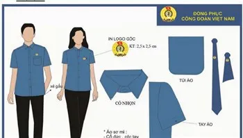 Quy định màu sắc nhận diện trụ sở, thiết chế công đoàn và trang phục đoàn viên