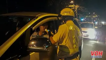 187 trường hợp vi phạm nồng độ cồn sau gần 1 tháng thực hiện theo phương pháp mới