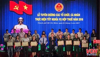TPHCM: Đóng góp thuế cho ngân sách nhà nước đạt gần 204.000 tỷ trong năm 2016