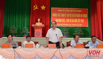 Cán bộ nguồn của TPHCM cần có niềm tin, nhiệt huyết và tri thức