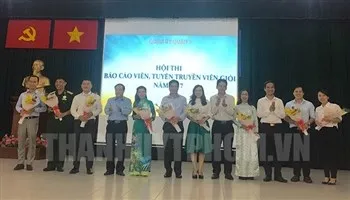 Quận 3: Chung kết Hội thi Báo cáo viên, Tuyên truyền viên giỏi năm 2017