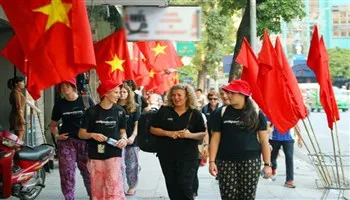 Khách quốc tế đến Việt Nam tăng mạnh trong tháng 8/2017