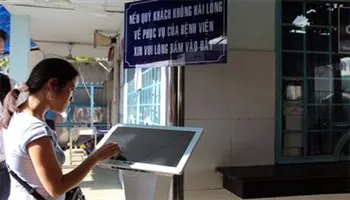 Số lượt người bệnh không hài lòng về dịch vụ tại các bệnh viện giảm