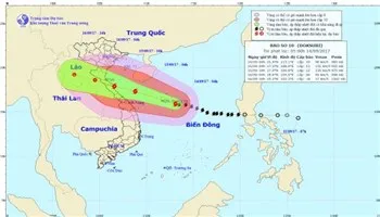 Khẩn cấp ứng phó bão số 10