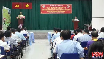 Tập huấn nghiệp vụ về công tác tiếp công dân, giải quyết đơn thư khiếu nại, tố cáo