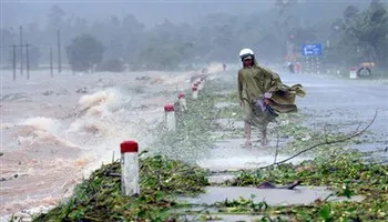 Trưa đến chiều nay 15/9, bão số 10 đổ bộ vào Nghệ An-Quảng Trị