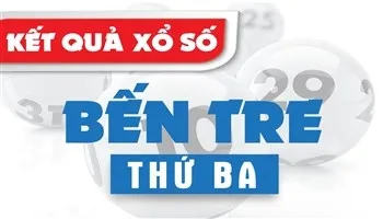 Kết quả xổ số tỉnh Bến Tre - 19/9/2017