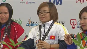 Việt Nam xếp thứ tư sau ngày đầu tại ASEAN Para Games 2017