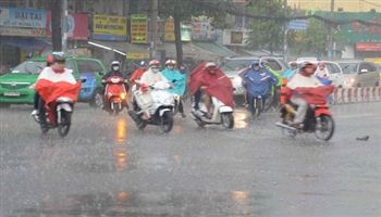 Nam bộ tiếp tục có mưa lớn và dông mạnh