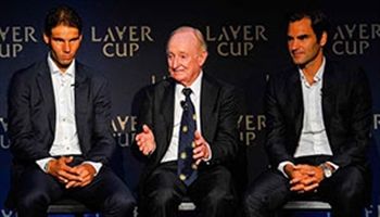 Nadal và Federer chung đội tại Laver Cup 2017