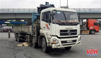 Xe tải cẩu tông tử vong người đàn ông đi xe máy tại ngã tư “tử thần”