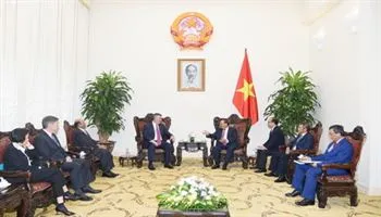 Thủ tướng Nguyễn Xuân Phúc tiếp lãnh đạo Tập đoàn Boeing
