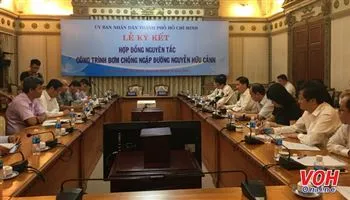 TPHCM thuê máy bơm công suất lớn để chống ngập đường Nguyễn Hữu Cảnh