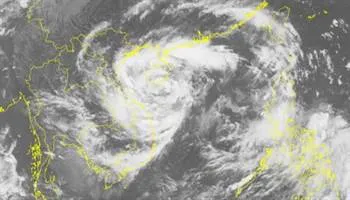 Chiều tối nay áp thấp nhiệt đới đổ bộ đất liền