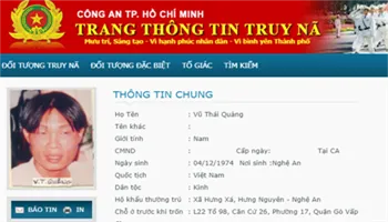 Di lý một phóng viên bị truy nã từ 18 năm trước