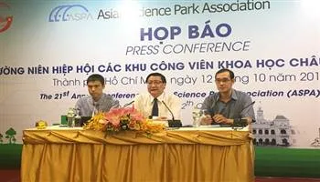 Hội nghị thường niên Hiệp hội Khu công viên khoa học Châu Á lần thứ 21 diễn ra tại TPHCM