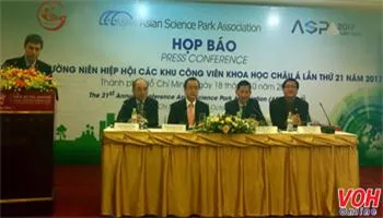 TPHCM tổ chức Hội nghị thường niên Hiệp hội các Khu công viên khoa học Châu Á