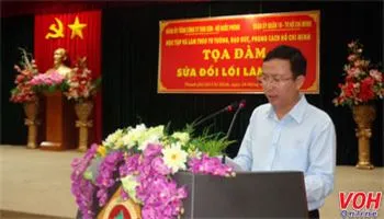 Học tập và làm theo tư tưởng, đạo đức, phong cách Hồ Chí Minh qua tác phẩm “Sửa đổi lối làm việc” 