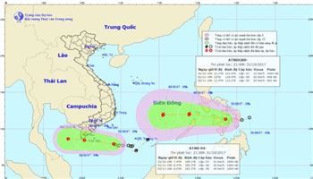 Áp thấp nhiệt đới gây mưa nhiều ngày liền tại Nam bộ