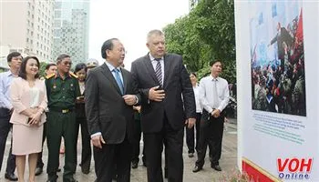 TPHCM: Khai mạc triển lãm “Thắm tình hữu nghị Việt Nam - Liên bang Nga”