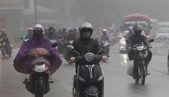 Xuất hiện vùng áp thấp gần biển Đông
