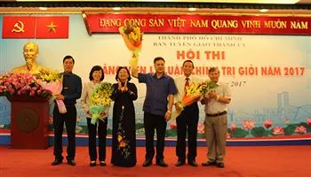 Khai mạc hội thi giảng viên lý luận chính trị giỏi TPHCM năm 2017