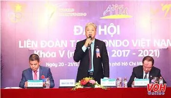 Ông Trương Ngọc Để tái đắc cử Chủ tịch Liên đoàn Taekwondo Việt Nam