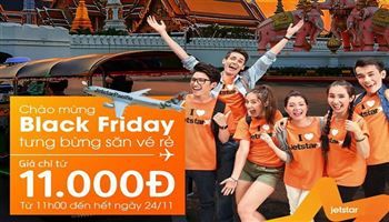Black Friday 2017: Đầy vé máy bay giá rẻ, tour du lịch giảm giá
