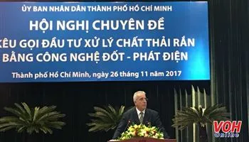 TPHCM kêu gọi đầu tư xử lý chất thải rắn bằng công nghệ đốt phát điện