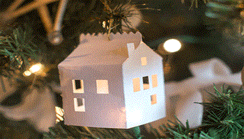 DIY từ hộp sữa: Trang trí Noel không tốn kém