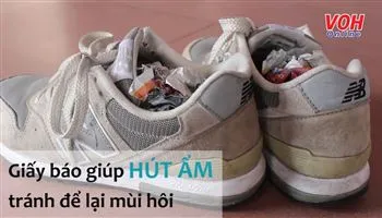 Bí quyết đánh bay mùi hôi giày