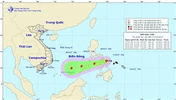 Bão Kai-tak trên khu vực phía Đông miền Trung Philippines
