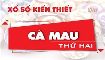 XSCM 18/12 - Kết quả xổ số Cà Mau hôm nay 18/12/2017