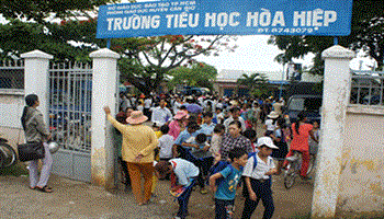 Học sinh huyện Cần Giờ nghỉ học ngày 25 và 26/12 tránh bão