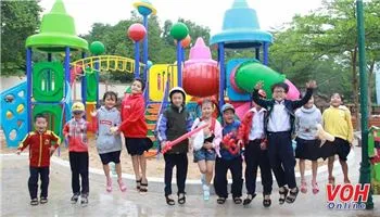 Gần 2,5 tỷ đồng xây dựng sân chơi cho trẻ em